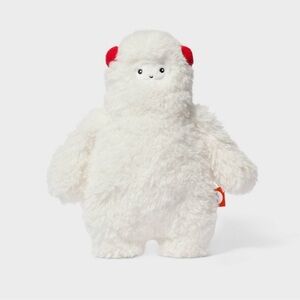 14" Yeti Standing with Ear Muffs Stuffed Animal - Gigglescape™